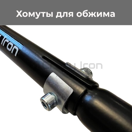 Подставка подкат задний + передний, под траверсу PRO BLACK CRAZY IRON (фото 6, фотография 6)