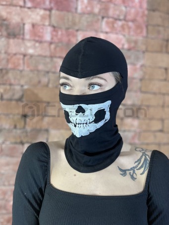 Подшлемник балаклава спортивный / тактический SKULL вискоза (фото 3, фотография 3)