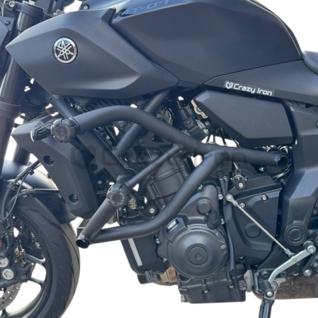 Клетка на мотоцикл YAMAHA MT-07, FZ-07, XSR700, MT-07 Y-AMT CRAZY IRON серии PRO  (фото 4, фотография 4)